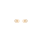 Twist Connection Stud Earrings