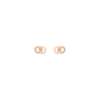 Twist Connection Stud Earrings