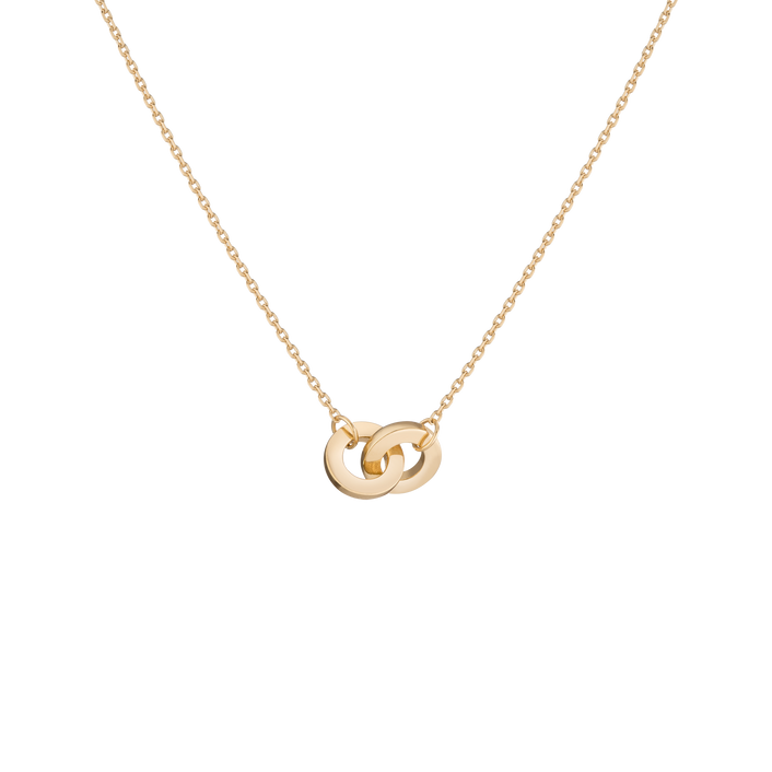 Bold Connection Necklace Vermeil 14k 18k Yellow Gold 18in First