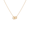 Bold Connection Necklace Vermeil 14k 18k Yellow Gold 18in First