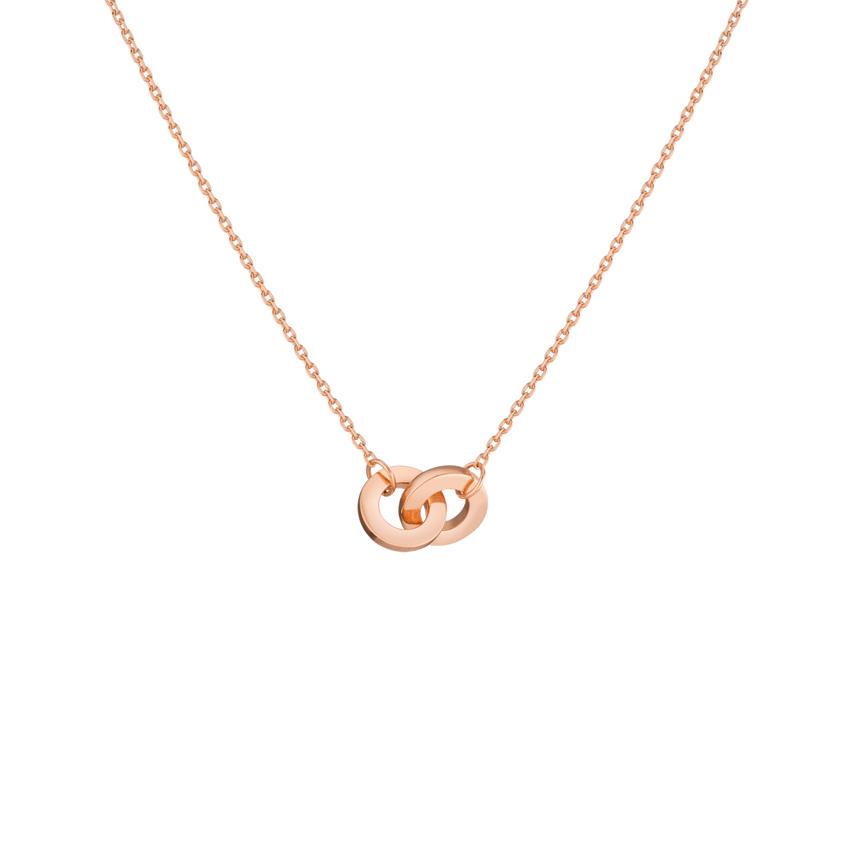 Bold Connection Necklace Vermeil 14k 18k Rose Gold 18in First