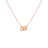 Bold Connection Necklace Vermeil 14k 18k Rose Gold 18in First