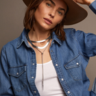 Aurate x Frye: Lasso Bolo Necklace