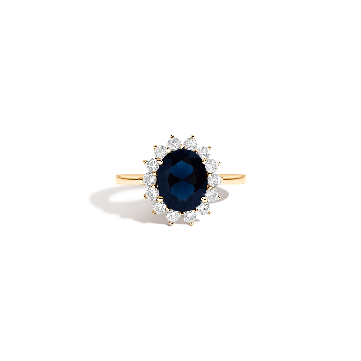 The Diana Ring Vermeil Yellow Gold First