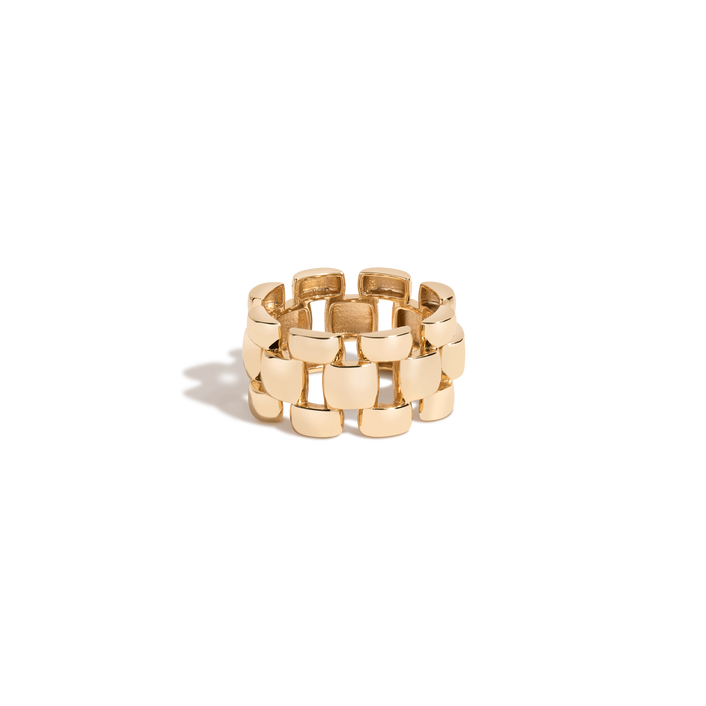 Panther Chain Link Ring