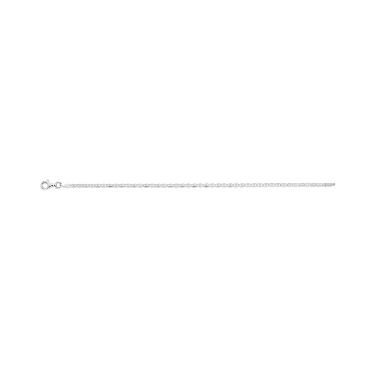 Mariner Chain Bracelet Vermeil White Gold 6in 6.5in 7in 7.5in