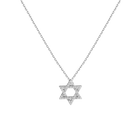 Lab Grown Diamond Star of David Necklace