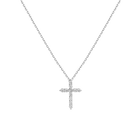 Lab Grown Diamond Cross Necklace
