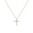Lab Grown Diamond Cross Necklace