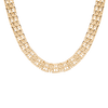 Panther Chain Link Necklace Vermeil Yellow Gold 16in First