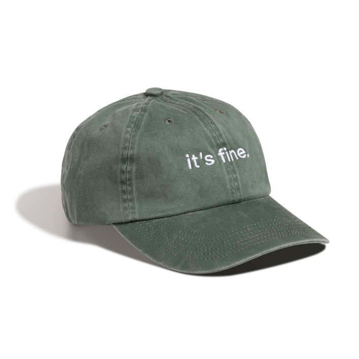 It's Fine Hat Green First