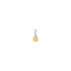 Round Cut Tennis Charm Pendant