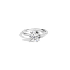 2ct Round Lab Grown Diamond Solitaire Ring 14k White Gold First