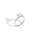 2ct Round Lab Grown Diamond Solitaire Ring