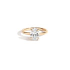 2ct Oval Lab Grown Diamond Solitaire Ring