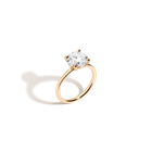 3ct Round Lab Grown Diamond Solitaire Ring