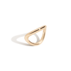 Floating Band 14k 18k Yellow Gold First