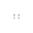 Lab Grown Diamond Pear Drop Earrings