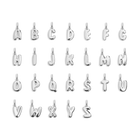 Bold Bubble Letter Pendant