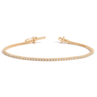 Half Carat Lab Grown Diamond Tennis Bracelet