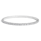 4ct Lab Grown Diamond Flex Tennis Bracelet