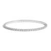 2ct Lab Grown Diamond Flex Tennis Bracelet 14k White Gold 7in First