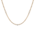 10ct Multi Graduated Lab Grown Diamond Tennis Necklace