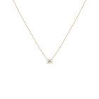 0.25ct Emerald Lab Grown Diamond Necklace
