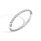 10ct Lab Grown Diamond Hinged Tennis Bracelet