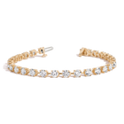 8ct Lab Grown Diamond Tennis Link Bracelet