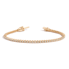 1ct Lab Grown Diamond Cupcake Tennis Bracelet