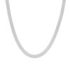 Aurate x Frye: Extra Bold Herringbone Necklace Sterling Silver First