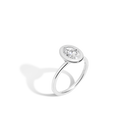 1ct Oval Lab Grown Diamond Bezel Ring