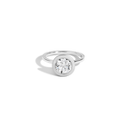 2ct Round Lab Grown Diamond Bezel Ring