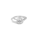 1ct Round Lab Grown Diamond Bezel Ring