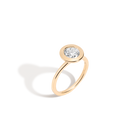 1ct Round Lab Grown Diamond Bezel Ring