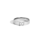 Emerald Lab Grown White Sapphire Infinity Ring