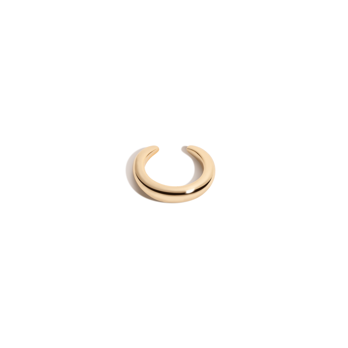 Tapered Ear Cuff Vermeil Yellow Gold