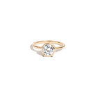 1ct Round Lab Grown Diamond Georgian Ring