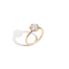 1ct Round Lab Grown Diamond Georgian Ring