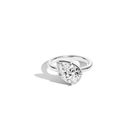 2ct Pear Lab Grown Diamond Georgian Ring