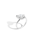 2ct Pear Lab Grown Diamond Georgian Ring