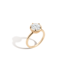 2ct Round Lab Grown Diamond Georgian Ring