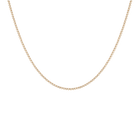 Lab Grown White Sapphire Barely There Tennis Necklace