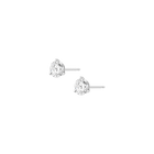 Lab Grown Diamond Three Prong Martini Stud Earrings