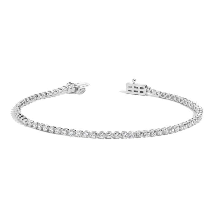 3ct Lightweight Lab Grown Diamond Tennis Bracelet