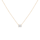 0.5ct Lab Grown Diamond Oval Necklace