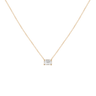0.5ct Emerald Lab Grown Diamond Necklace