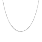 7ct Three-Prong Lab Grown Diamond Tennis Necklace