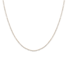 8ct Three-Prong Lab Grown Diamond Tennis Necklace